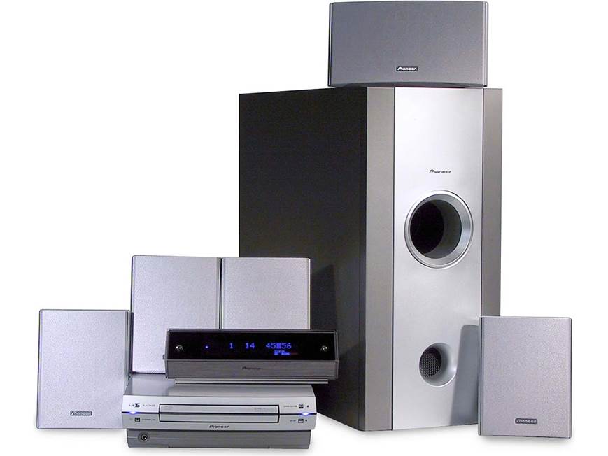 Pioneer HTZ-77DV DVD home theater system at Crutchfield