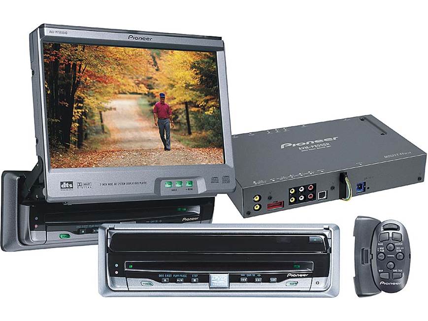 Pioneer SYS8DVD Mobile Video Package AVX-P7300DVD DVD/CD playerAVM