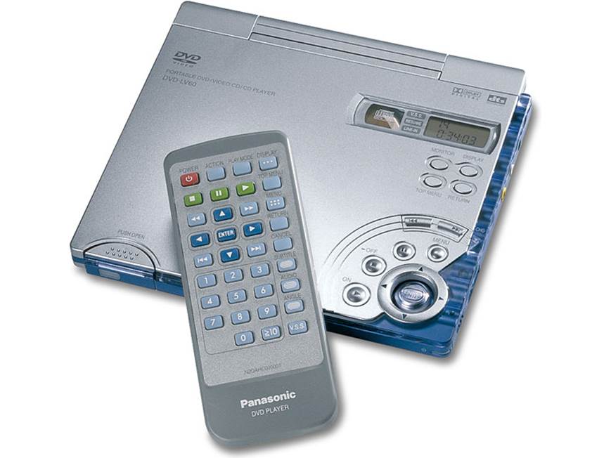 Panasonic DVD-PV40 Portable DVD/CD player at Crutchfield