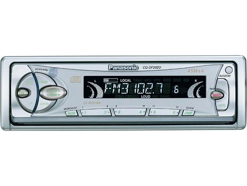 Panasonic CQ-DF202U CD Receiver at Crutchfield