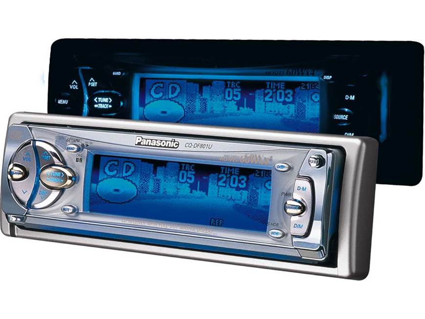 Panasonic CQ-DF801U CD Receiver with CD Changer Controls at