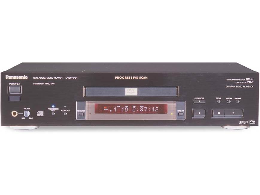 Panasonic DVD-RP91 (Black) DVD/CD/DVD-Audio player with