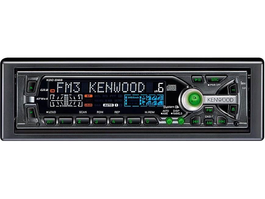 Kenwood KDC-516S CD Receiver with CD Changer Controls at Crutchfield