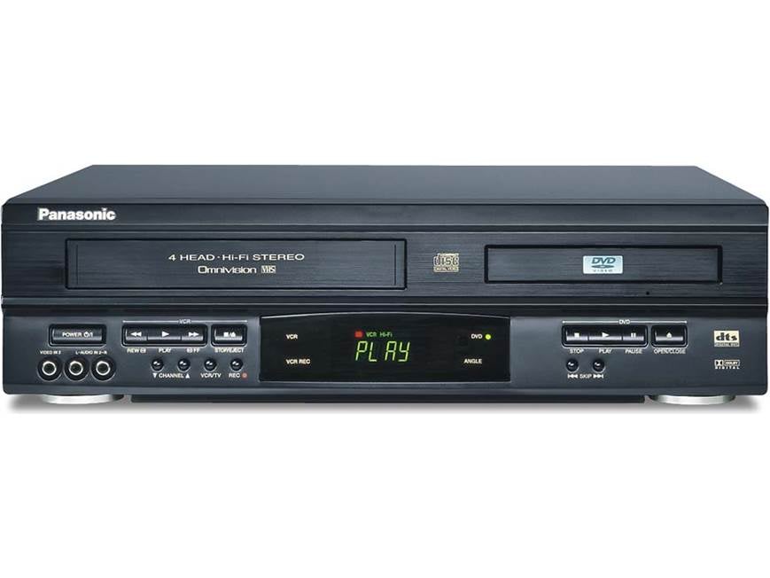 Panasonic PV-D4741 Combination DVD/CD player + HiFi VCR at Crutchfield