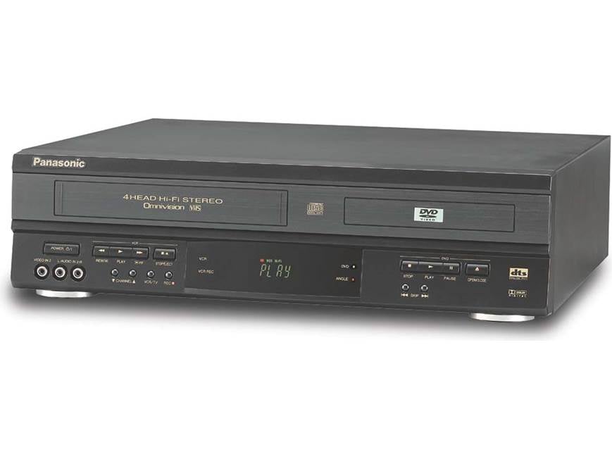 Panasonic PV-D4741 Combination DVD/CD player + HiFi VCR at Crutchfield