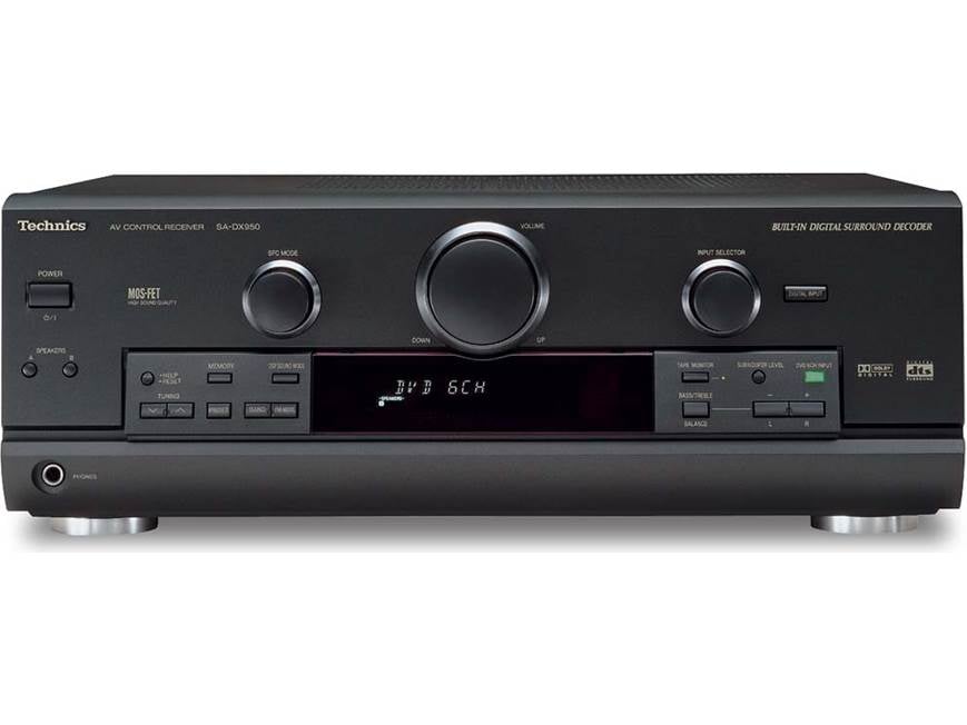 Technics SA-DX950 A/V receiver with Dolby Digital and DTS at