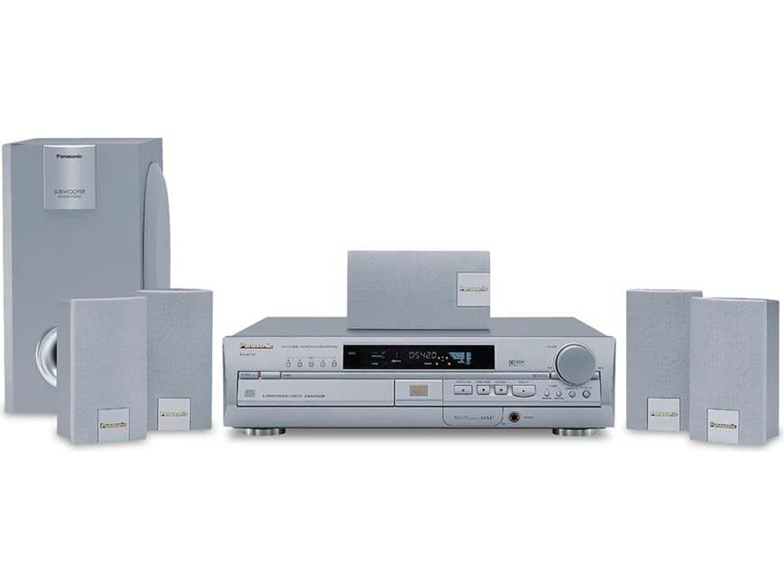 Panasonic SC-HT70 DVD home theater system at Crutchfield