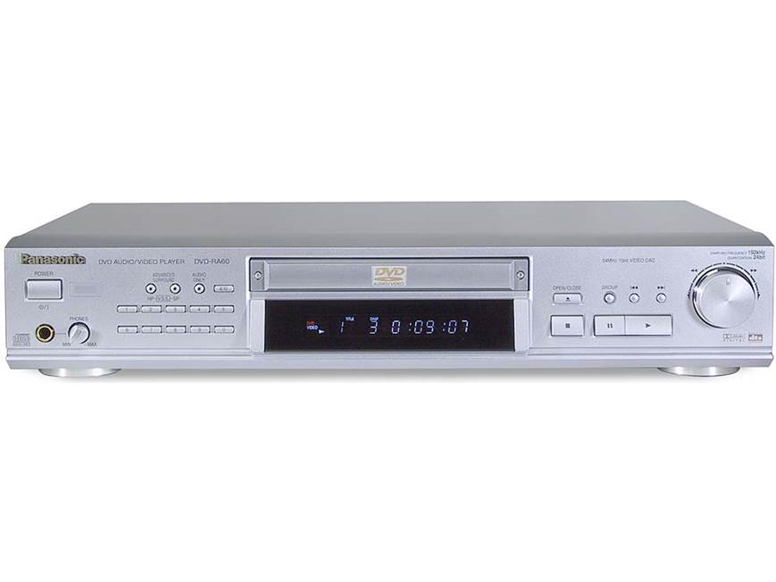 Panasonic DVD-RA60 (Silver) DVD/CD/DVD-Audio player (Silver) at