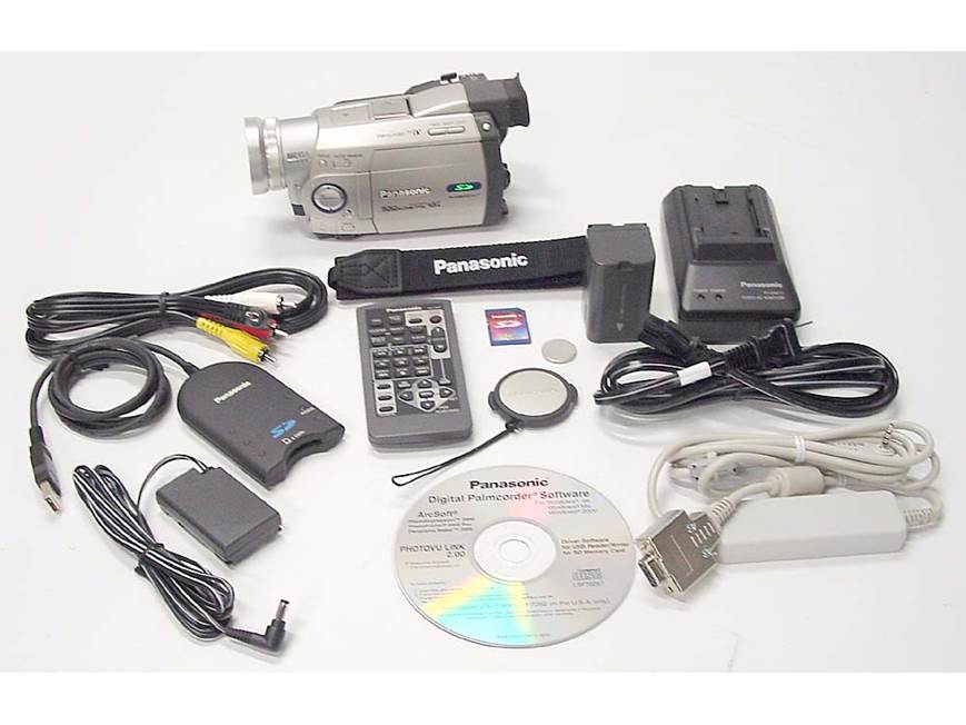 Panasonic PV-DV901 Mini DV digital camcorder with megapixel CCD at
