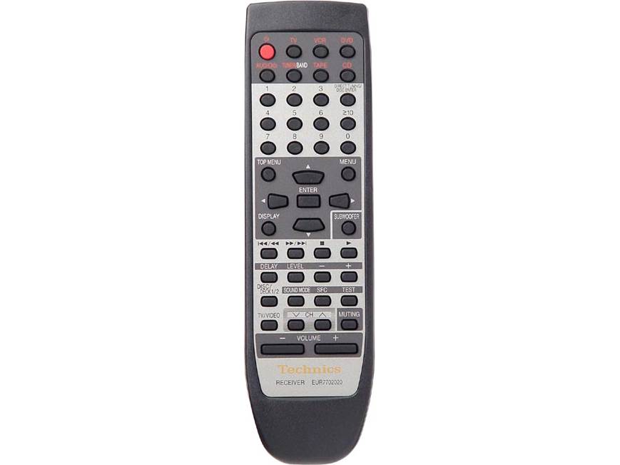 Technics SA-DX750 A/V receiver with Dolby Digital at Crutchfield