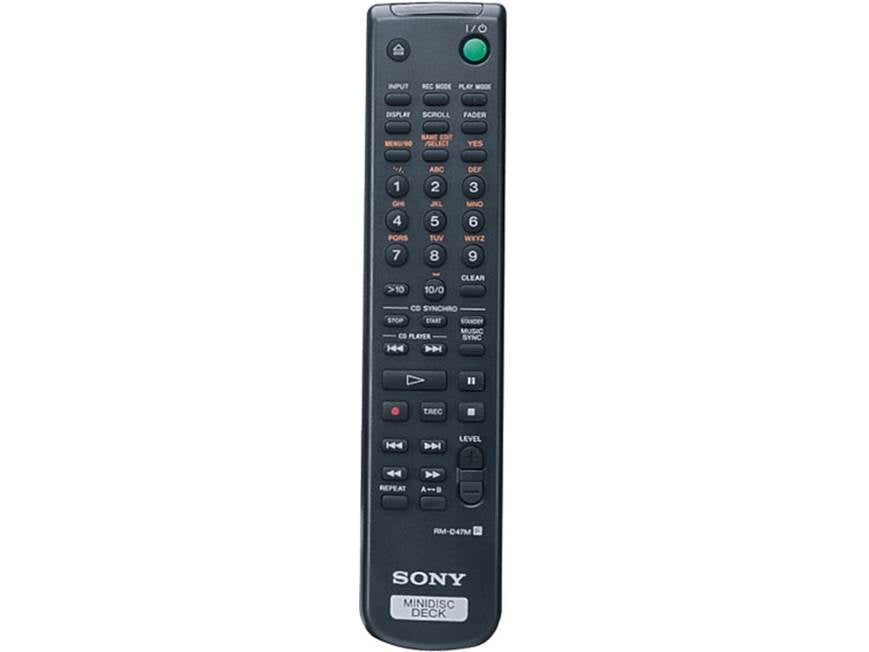 Sony MDS-JE440 MiniDisc player/recorder at Crutchfield