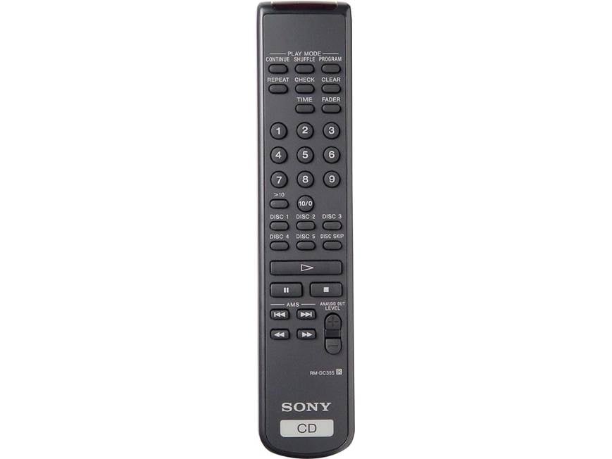 Sony CDP-CE345 5-CD changer at Crutchfield