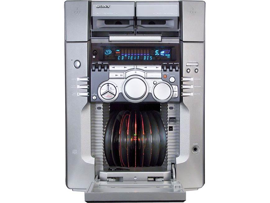 Sony MHC-M100 50+1 CD system at Crutchfield