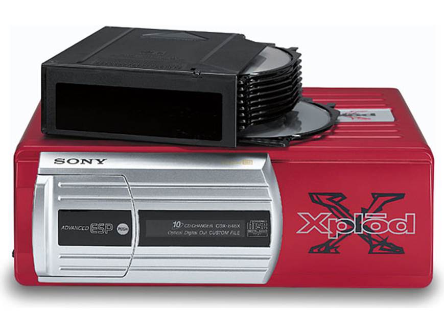 Sony ES CDX-848X 10-disc CD Changer at Crutchfield