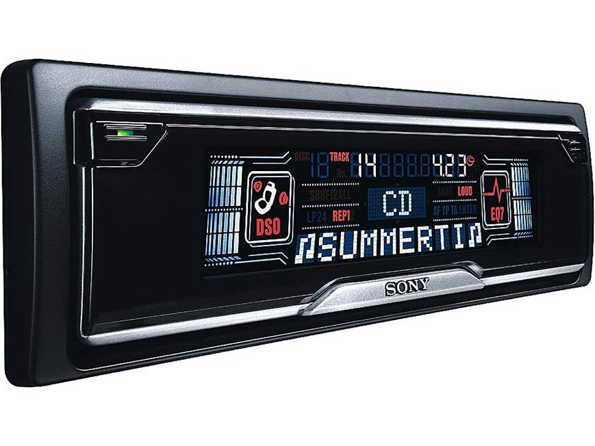 Sony ES CDX-CA860X CD Receiver with CD Changer Controls at Crutchfield