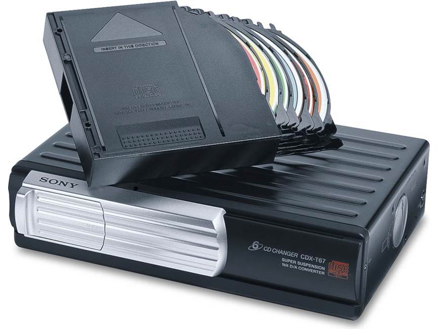 Sony CDX-T67 6-disc CD Changer at Crutchfield