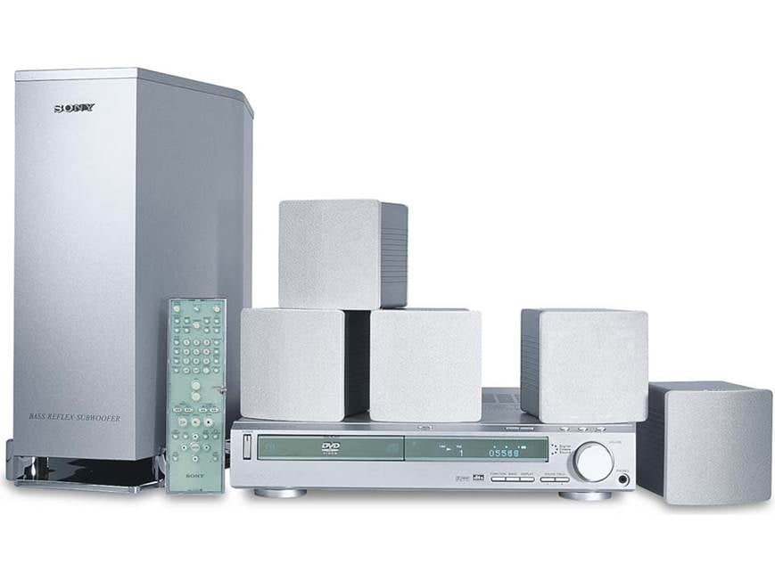 Sony DAV-S500 DVD home theater system at Crutchfield