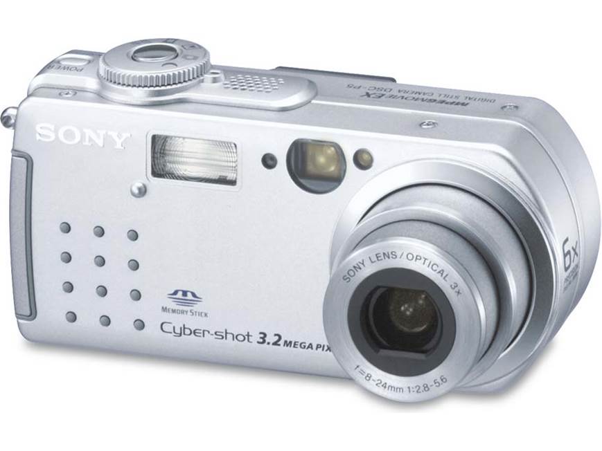 水中撮影40m SONY Cyber-shot DSC-P5 3.2メガピクセル Sony DSC-P5 Cyber-shot® digital camera with Memory Stick® at