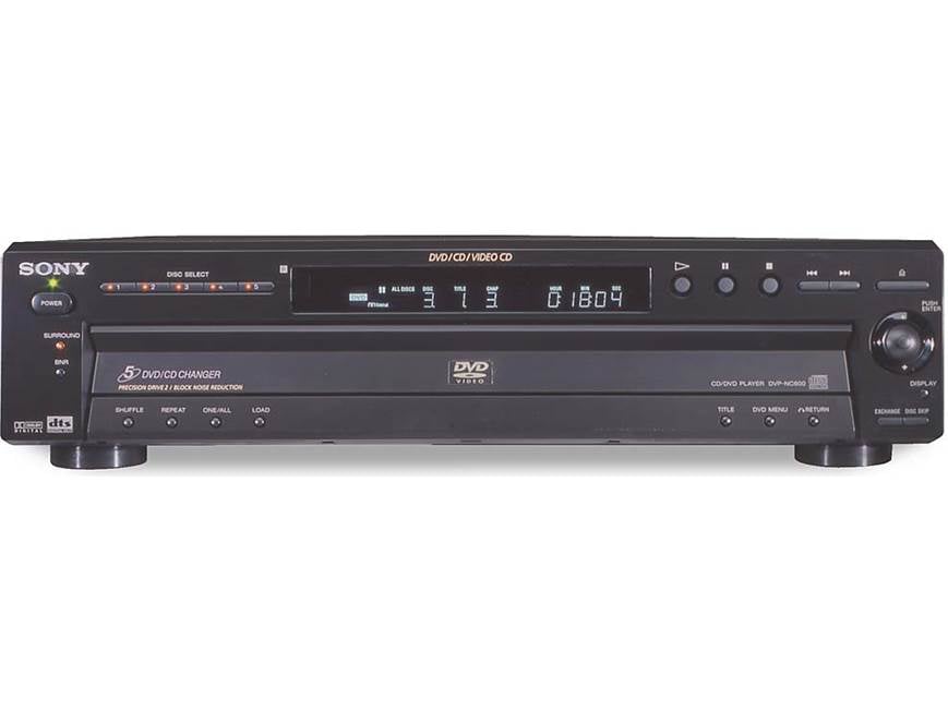 Sony DVP-NC600 5-disc carousel DVD/CD changer at Crutchfield