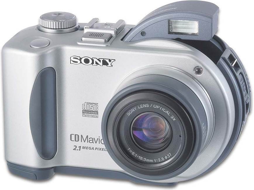 Sony MVC-CD200 CD Mavica® digital camera at Crutchfield