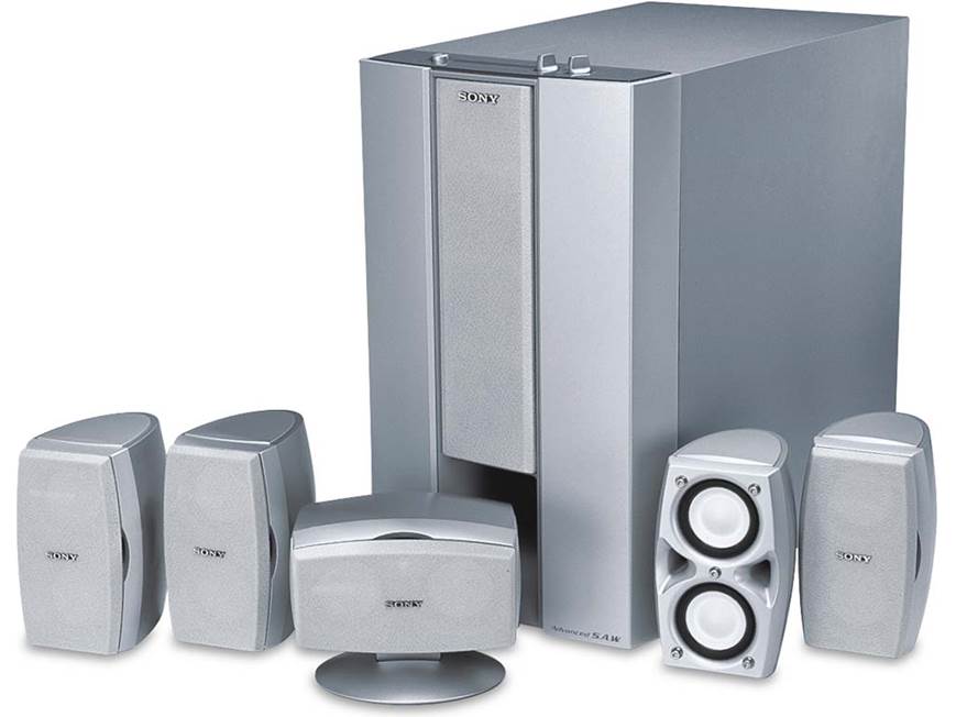 Sony SA-VE525 Home theater speaker system at Crutchfield