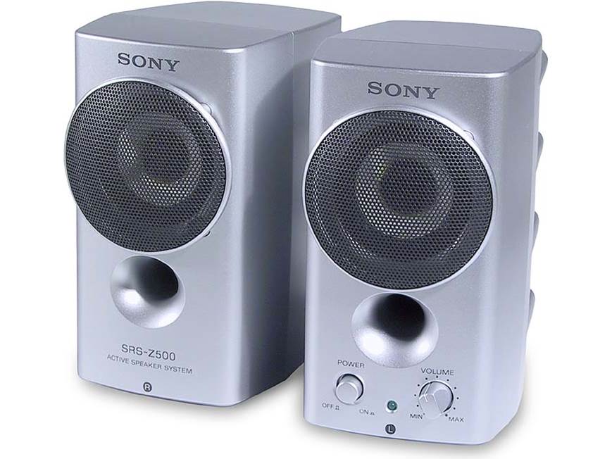 SONY SRS-Z500ソニー小型スピーカー Sony SRS-Z500 Desktop powered speakers at Crutchfield