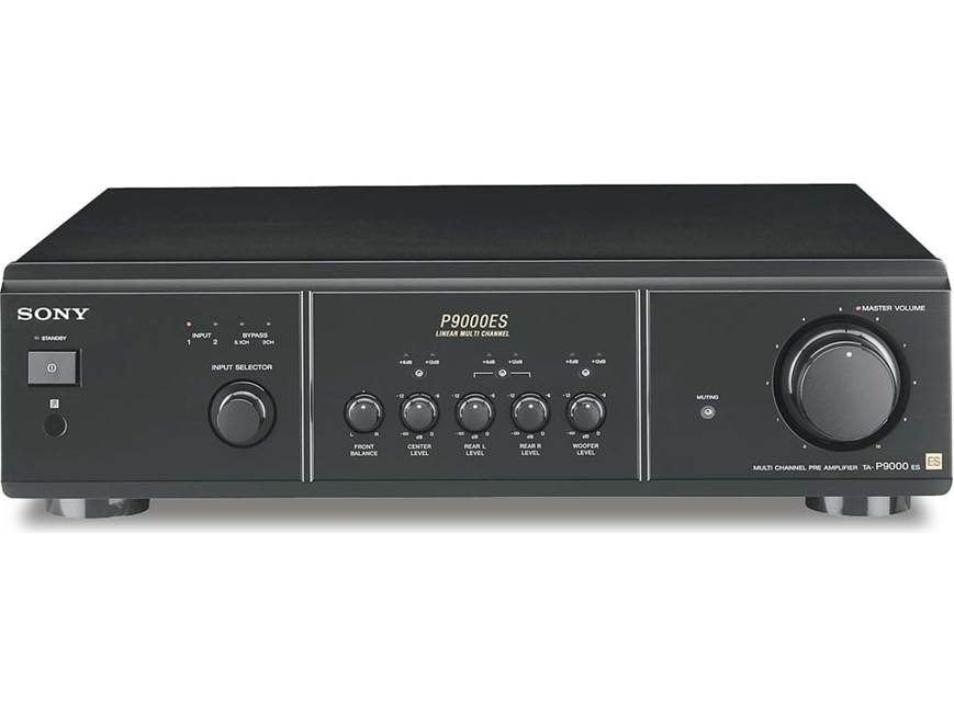 Sony ES TA-P9000ES 5-channel analog preamp at Crutchfield