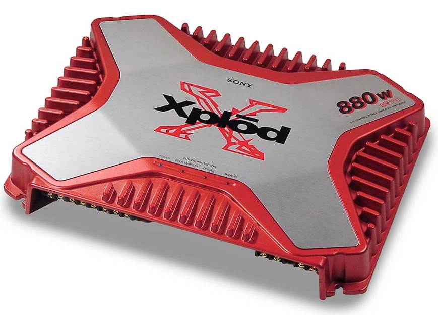 Sony XM-1505SX 40W x 4 + 150W x 1 Car Amplifier at Crutchfield