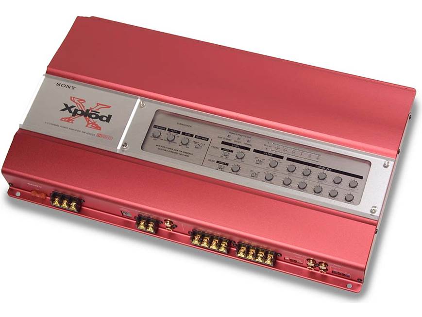 Sony Xplod XM-405EQX 40 x 4 + 100 x 1 Car Amplifier at Crutchfield