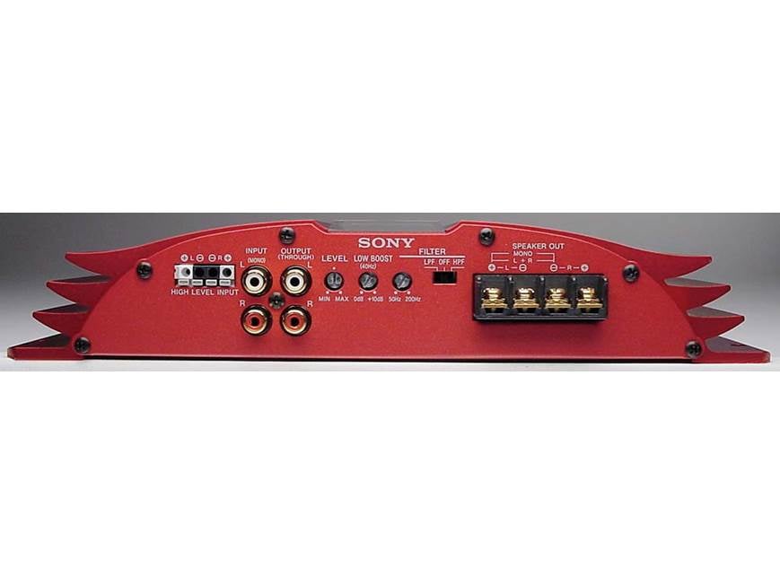 Sony Xplod XM-552HX 55W x 2 Car Amplifier at Crutchfield
