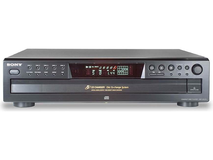 Sony CDP-CE275 5-CD changer at Crutchfield