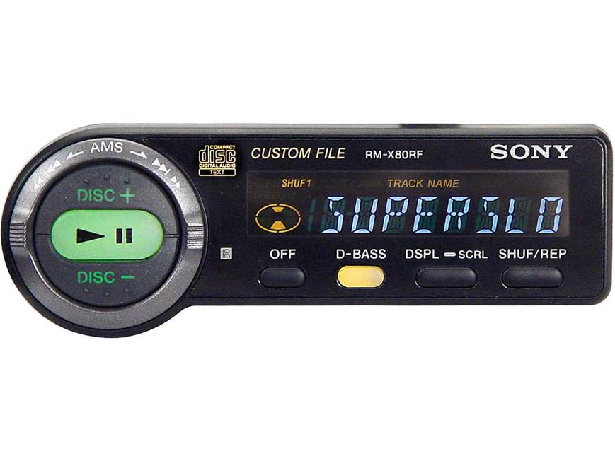 Sony CDX-540RF 10-disc Add-on FM CD Changer at Crutchfield