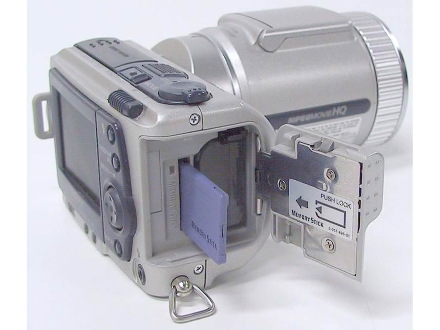 Sony DSC-F505V Cyber-shot® digital camera with Memory Stick® at