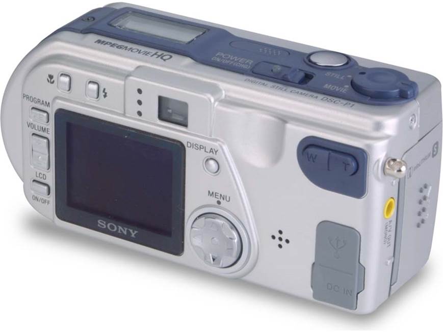 Sony Cyber-shot DSC-P1 デジタルカメラ Sony DSC-P1 Cyber-shot® digital camera with Memory Stick® at