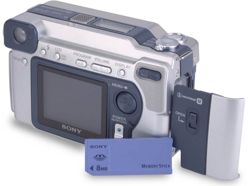 Sony DSC-S70 Cyber-shot® digital camera with Memory Stick® at