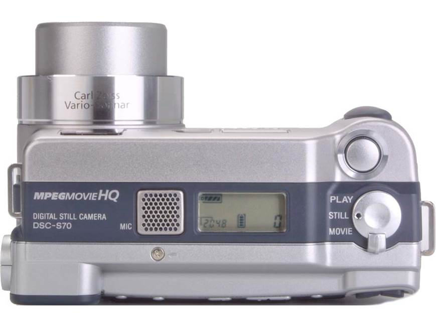 Sony DSC-S70 Cyber-shot® digital camera with Memory Stick® at