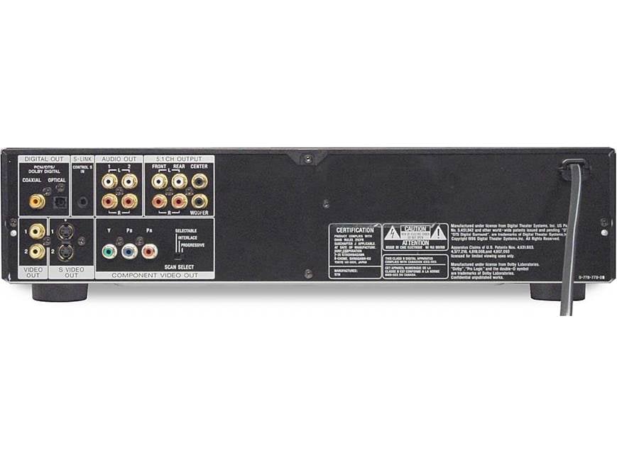 Sony DVP-NS900V DVD/CD/SACD player with progressive scan at