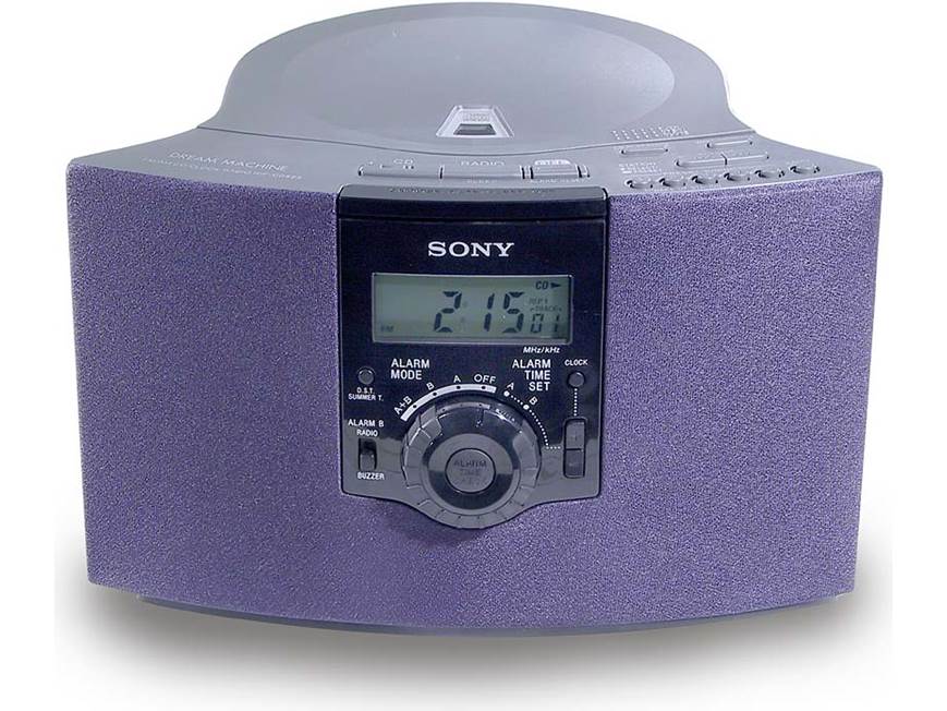 Sony ICF-CD823 Dream Machine® Clock radio/CD player at Crutchfield