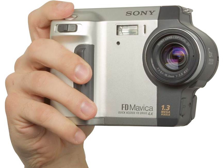 Sony MVC-FD87 Mavica® floppy disk digital camera at Crutchfield