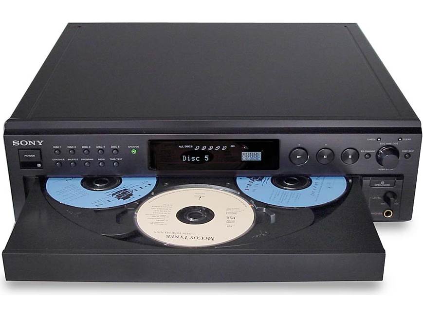 Sony ES SCD-C333ES 5-disc SACD/CD changer at Crutchfield