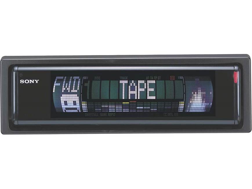 Sony Xplod ES XR-M550 Cassette receiver with CD changer controls