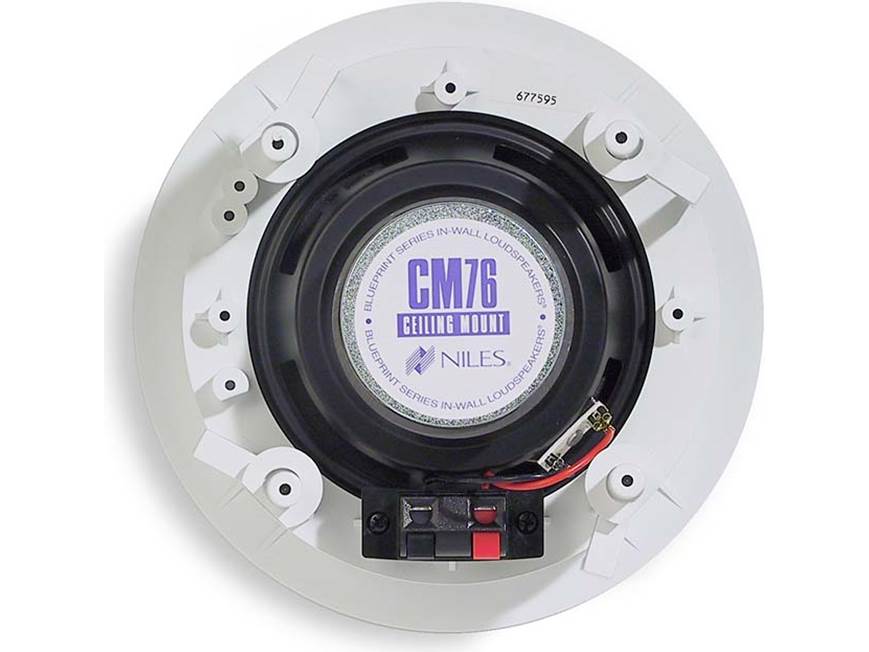 Niles Audio CM76 Flush-mount ceiling speakers at Crutchfield