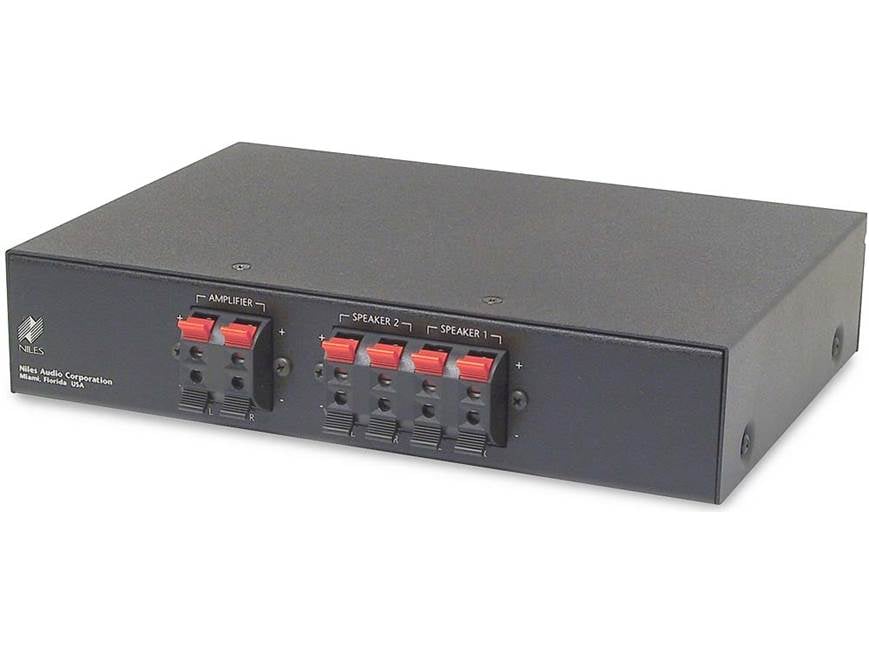 Niles Audio SVL-2 2-pair speaker selector with volume controls at