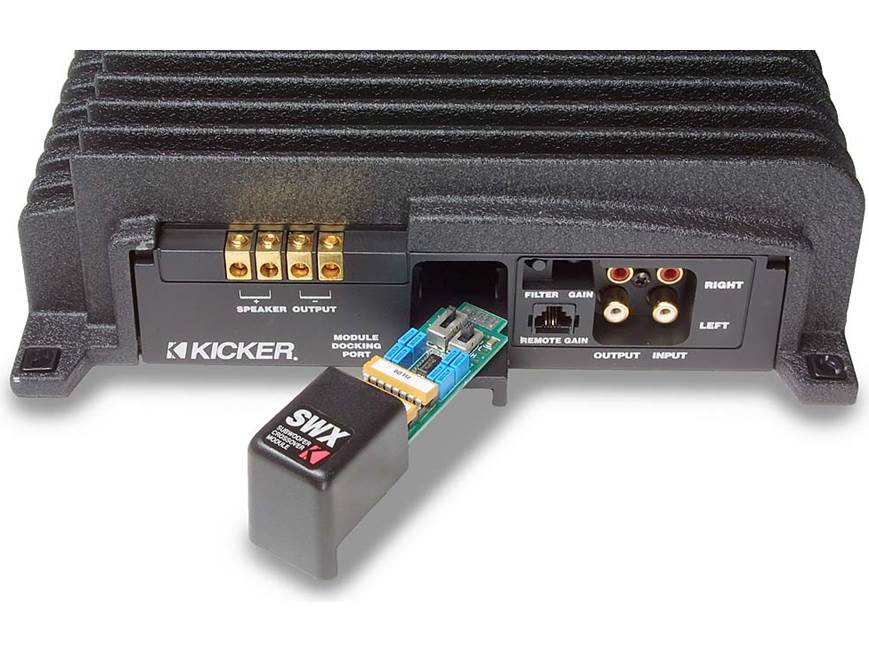 Kicker DX700 350W x 1 Mono Subwoofer Amplifier at Crutchfield