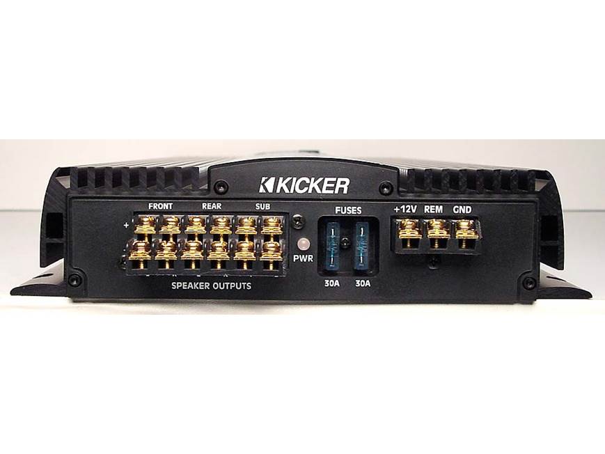 Kicker Impulse IX405D 40W x 4 + 200W x 1 Car Amplifier at Crutchfield