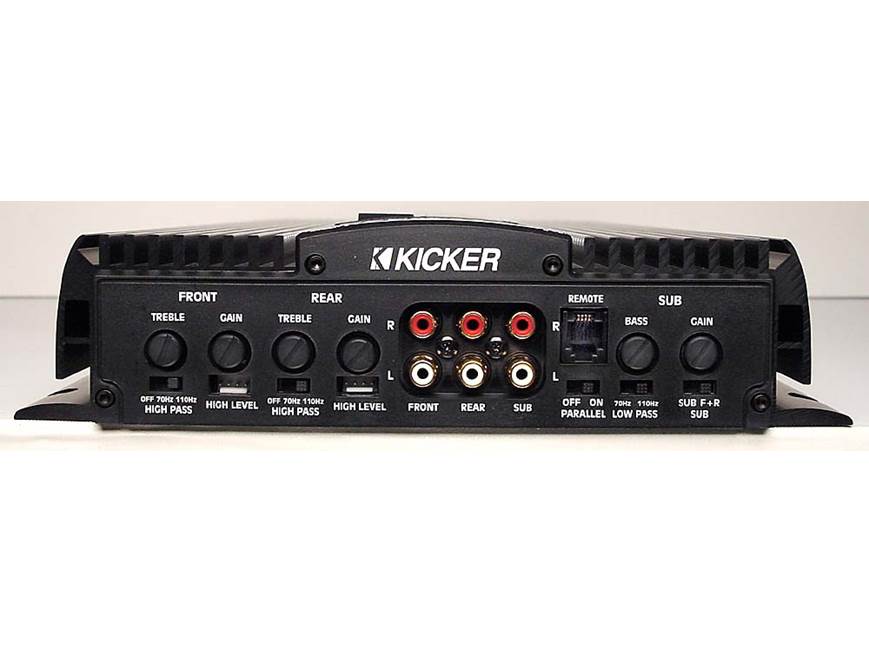 Kicker Impulse IX405D 40W x 4 + 200W x 1 Car Amplifier at Crutchfield