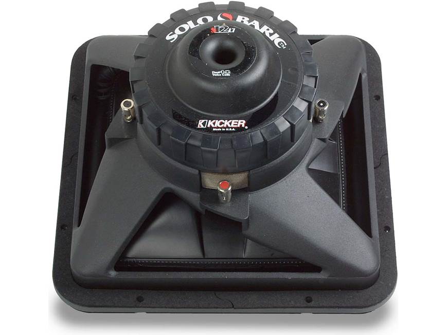 kicker solo Baric S12L7 1発 ウーファー Kicker Solo-Baric S12L7 12