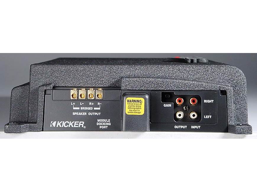 Kicker ZR240 60W x 2 Car Amplifier at Crutchfield