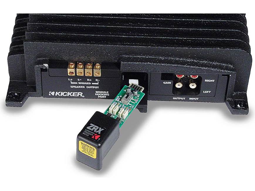 Kicker ZR240 60W x 2 Car Amplifier at Crutchfield