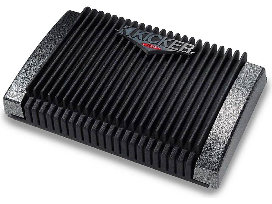 Kicker ZR240 60W x 2 Car Amplifier at Crutchfield